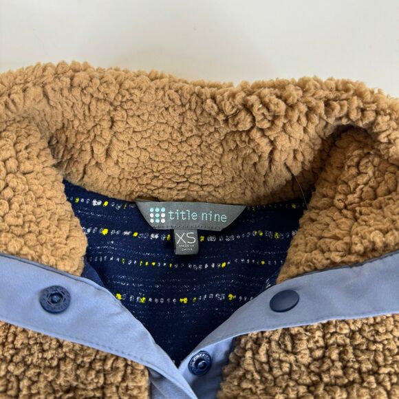 Title Nine NWT Callitrix Fleece Pullover Jacket Size XS - Picture 10 of 12